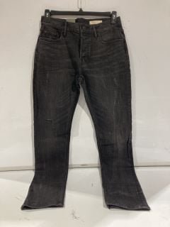 ITEMS TO INCLUDE BLACK DENIM ALL SAINTS JEANS 30W REGULAR LEG RRP £120