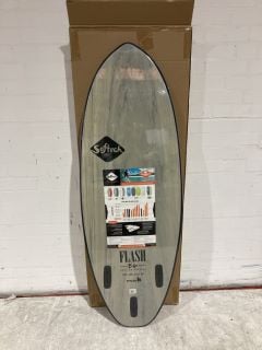 SOFT TECH 5FT DARK MARBLE ERIC GEISELMAN FLASH SURFBOARD RRP £349