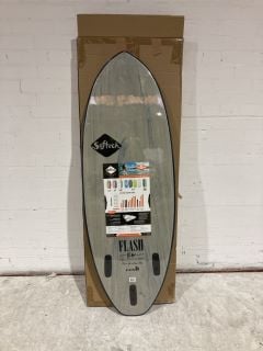 SOFT TECH 5FT DARK MARBLE ERIC GEISELMAN FLASH SURFBOARD RRP £349