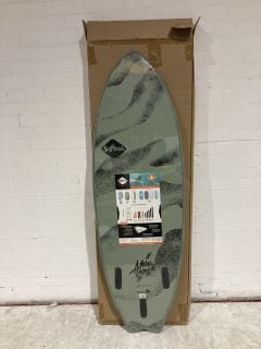 SOFT TECH 6FT MASON TWIN GREEN SURFBOARD RRP £375