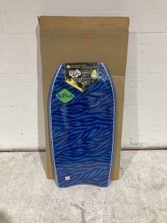 SOFT TECH 4FT MOJO BODYBOARD BLUE ZEBRA PATTERN RRP £100