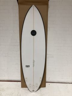 MALUKU DRAGONFLY WHITE 6FT SURFBOARD RRP £560