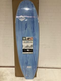 SOFT TECH 6FT ROLLER SURFBOARD BLUE RRP £420