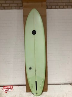 MALUKU AURA 7FT SURFBOARD LIME GREEN RRP £665