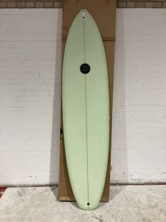 MALUKU AURA 7FT SURFBOARD LIME GREEN RRP £665