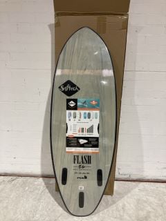 SOFT TECH 5FT DARK MARBLE ERIC GEISELMAN FLASH SURFBOARD RRP £349