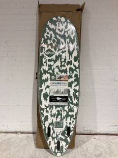 SOFT TECH 6FT THE BOMBER SURFBOARD GREEN RRP £395