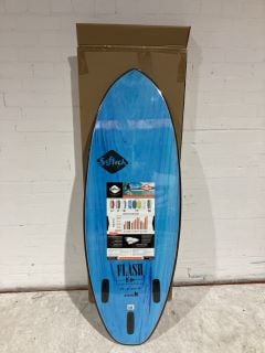 SOFT TECH 5FT BLUE ERIC GEISELMAN FLASH SURFBOARD RRP £349