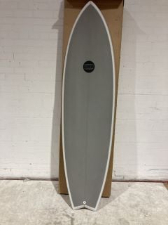 MALUKU GREY 7FT SURFBOARD RRP £695