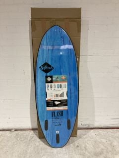 SOFT TECH 5FT BLUE ERIC GEISELMAN FLASH SURFBOARD RRP £349