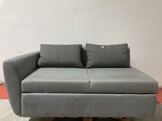 JOHN LEWIS GREY SOFA ( PART LOT) (003313981)