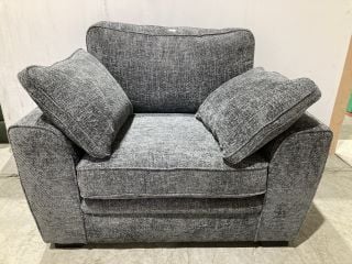 MELBOURNE ARMCHAIR IN SLATE FABRIC RRP £849