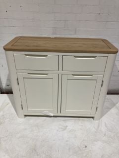 HOVE NATURAL & OAK PAINTED SMALL SIDEBOARD RRP £499