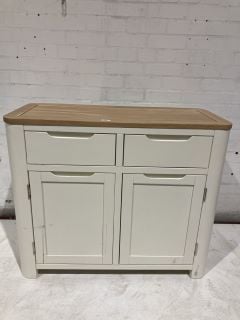 HOVE NATURAL & OAK PAINTED SMALL SIDEBOARD RRP £499