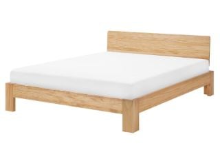 BELIANI ROYAN WOODEN KING SIZE BED 160 X 200 CM RRP £559