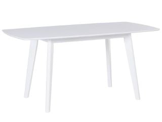 BELIANI SANFORD EXTENDING WHITE DINING TABLE 120/160CM RRP £479