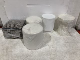 VARIOUS BELIANI PRODUCTS TO INCLUDE BICCARI SIDE TABLE IN WHITE