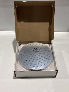 BOX OF HOUSEHOLD ITEMS TO INCLUDE VELLAMO TWIST ROUND FIXED SHOWER HEAD