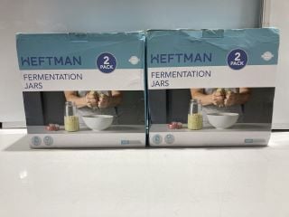 BOX OF HOUSEHOLD ITEMS TO INCLUDE HEFTMAN FERMENTATION JARS 2 PACK