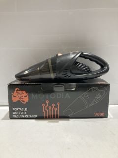 4 MOTODIA PORTABLE WET/DRY VACUUM CLEANERS