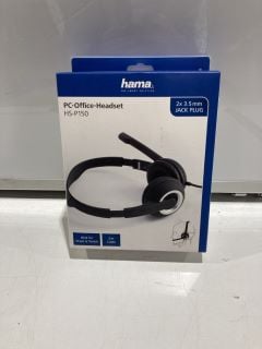 BOX OF HAMA THE SMART SOLUTION PC OFFICE HEADSETS