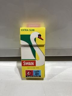 BOX OF SWAN EXTRA SLIM 120 FILTER TIPS PACKS