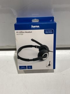 BOX OF HAMA PC OFFICE HEADSET HS - P150