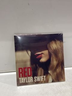 BOX OF VINYLS TO INCLUDE RED BY TAYLOR SWIFT