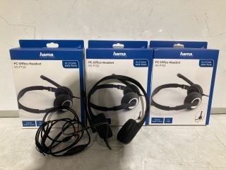 BOX OF HAMA PC OFFICE HEADSET HS - P150