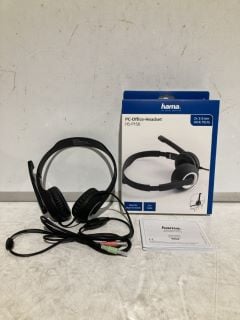 BOX OF HAMA PC OFFICE HEADSET HS - P150