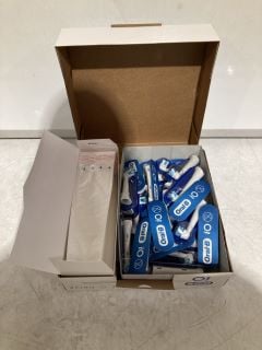 ORAL B IO TEST DRIVE 25 ULTIMATE CLEAN BRUSH HEADS