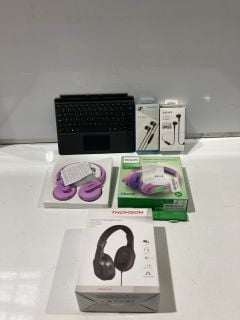 BOX OF TECH TO INCLUDE SENNHEISER CX 80S & SONY WI-XB400 EXTRA BASS EARBUDS