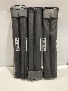 3 FCS RACK TUBES BLACK 740 MM