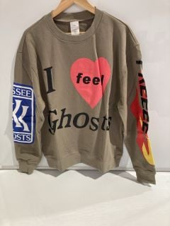 1 BOX TO INCLUDE NAGRI TAN I FEEL LOVE SWEATSHIRT MEDIUM