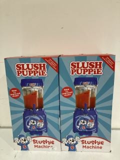 BOX OF ITEMS TO INCLUDE SLUSH PUPPIE SLUSHIE MACHINE