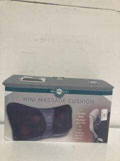 BOX OF ITEMS TO INCLUDE WELLBEING MINI CUSHION MASSAGER