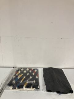 BOX OF ITEMS TO INCLUDE COCKPIT WOMENS AUTUMN BLACK/GREY MEDIUM DRESS