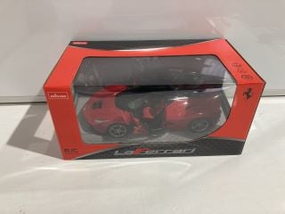 A BOX OF ITEMS TO INCLUDE LAFERRARI R/C CAR