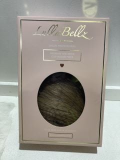 A BOX TO INCLUDE LULLABELLZ PREMIUM HAIR EXTENSIONS TO INCLUDE DIFFERENT COLOUR AND STYLES)