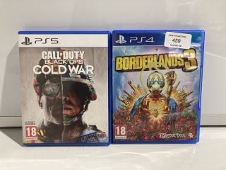 PS4 AND PS5 GAMES TO INCLUDE CALL OF DUTY BLACK OPS COLD WAR (18+ ID MAY BE REQUIRED)