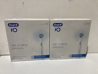 BOX OF GENERAL ITEMS TO INCLUDE ORAL B IQ ULTIMATE CLEAN REPLACEABLE HEADS X25 AND 30 PRO183360492TION SHEATS