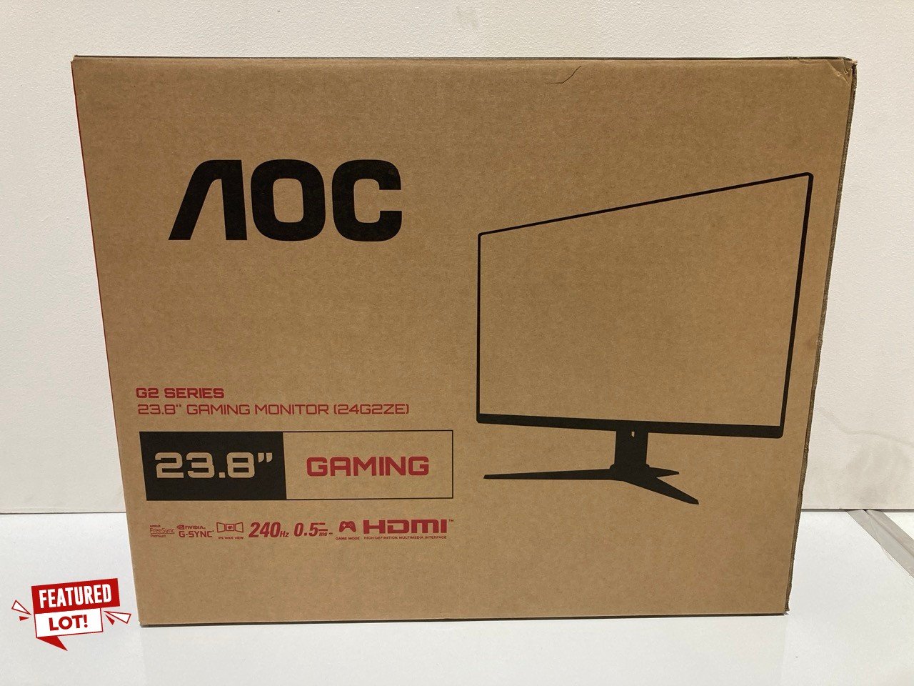 AOC G2 SERIES 23.8 INCH GAMING MONITOR 240 HZ-0.5 MS