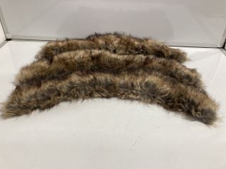 BOX OF PREMIUM DESIGNER APPAREL TO INCLUDE FUR ACCESSORIES