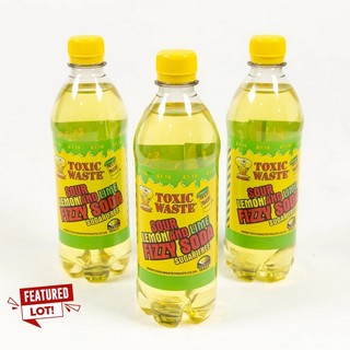 PALLET OF TOXIC WASTE SOUR DRINKS SOUR LEMON AND LIME, SOUR APPLE FLAVOURS (BBE 06/24-07/24)