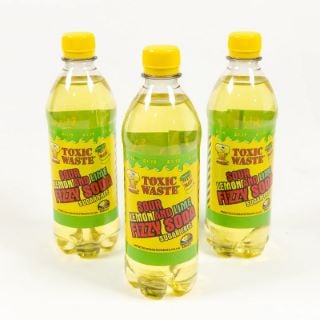 PALLET OF TOXIC WASTE SOUR DRINKS SOUR LEMON AND LIME, SOUR APPLE FLAVOURS (BBE 06/24-07/24)