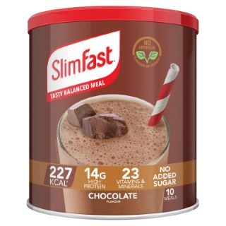 20 X PACKS OF 4 SLIMFAST CHOCOLATE FLAVOUR SHAKE (BBE 05/24)