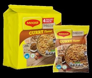 PALLET OF MAGGI CURRY FLAVOUR NOODLES