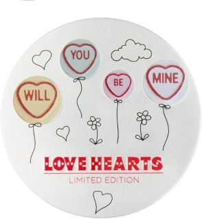 PALLET OF LOVE HEARTS SWEETS