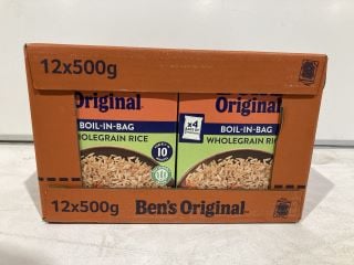 PALLET OF UNCLE BENS WHOLEGRAIN RICE, HEINZ MUSTARD AND AMERICANO