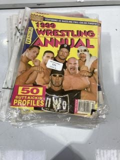 WRESTLING MAGAZINES TO INCLUDE 1999 WRESTLING ANNUAL